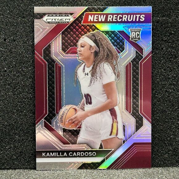 Kamilla Cardoso Rookie Card Prizm New Recruits 2024 Prizm Draft Picks #1 - Picture 1 of 3
